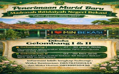 PMBM MIN Bekasi Tahun Ajaran 2026-2027